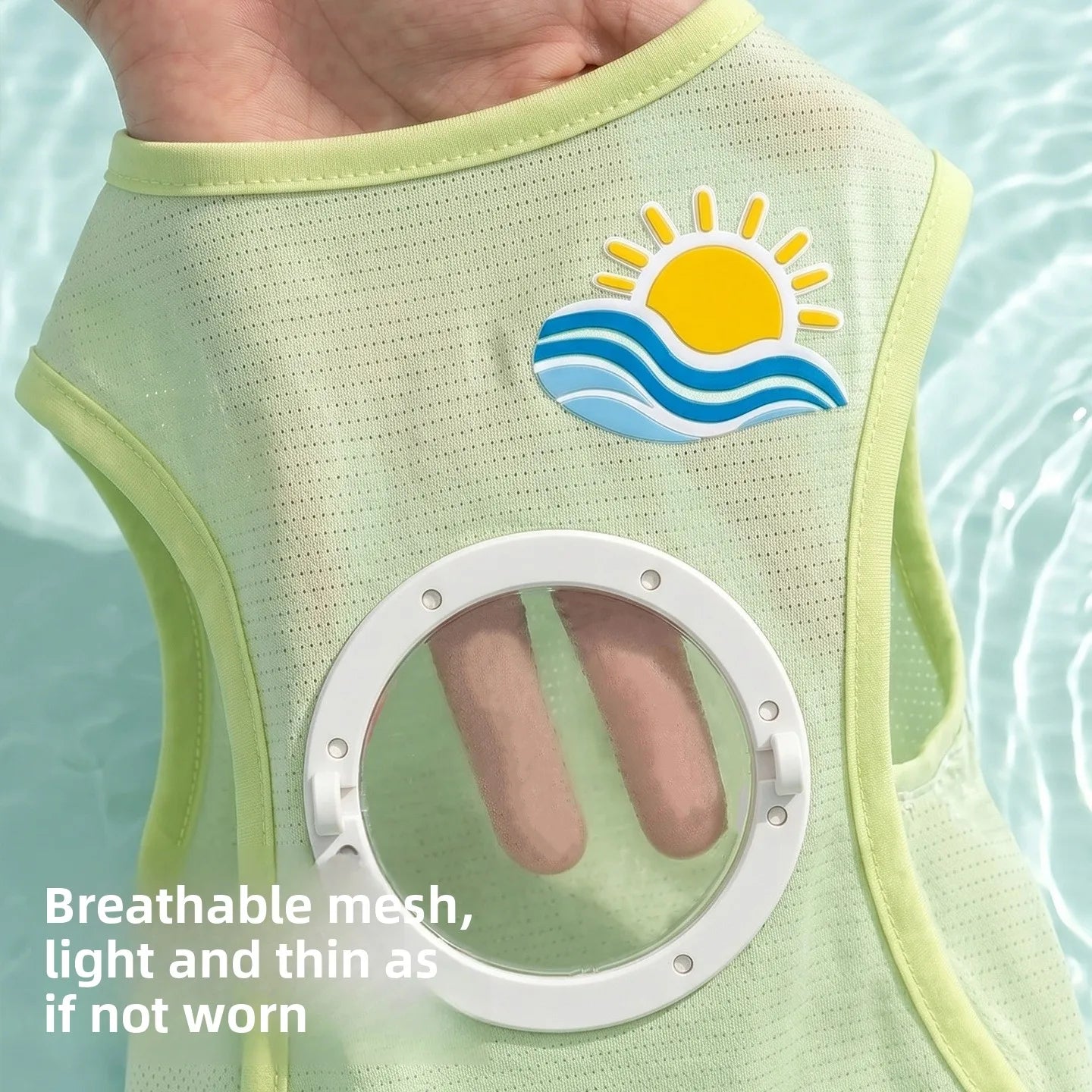Summer Cooling Dog Vest With Detachable Usb Fan