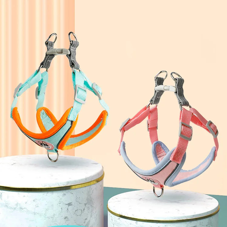 Adjustable Dog Harness & Leash Set