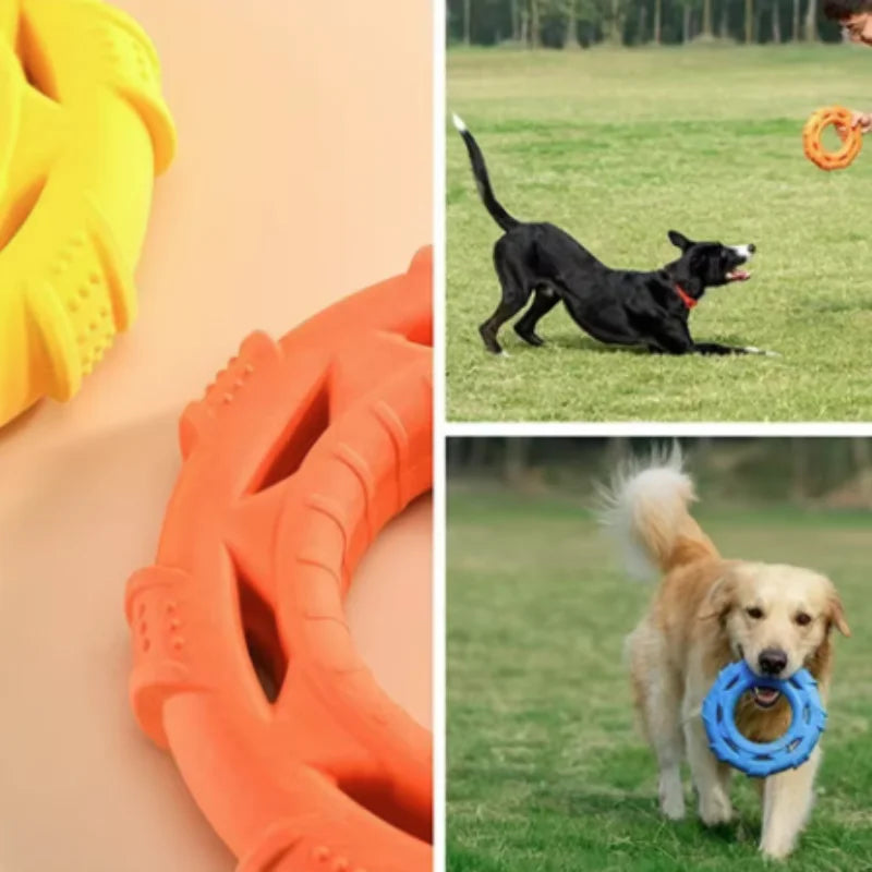 TPR Dog Pull Ring – Durable Interactive Chew Toy