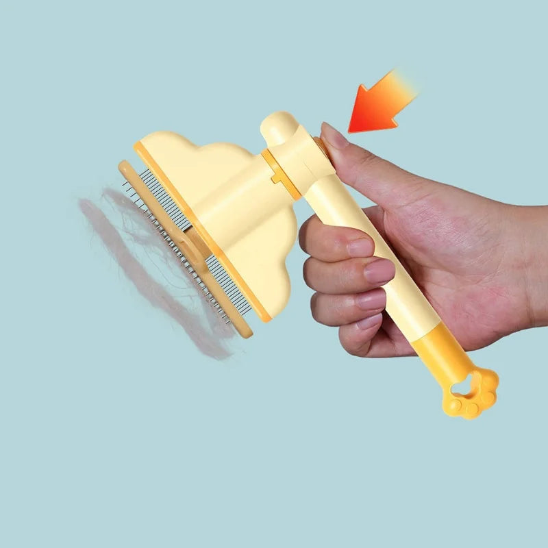 Self-Cleaning Dog & Cat Grooming Brush