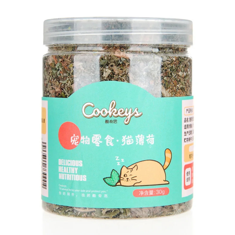Cat Mint Biscuit Treats – Dental Chew & Reward Snack