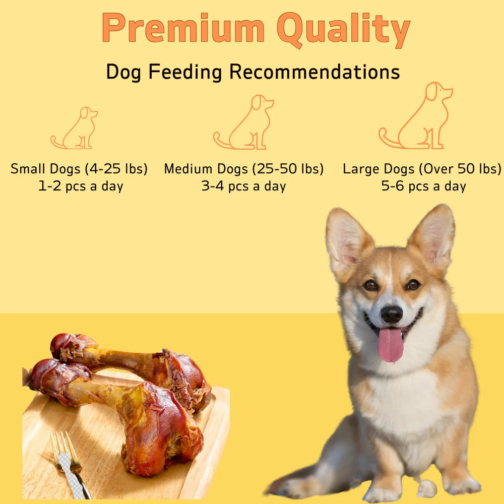 Natural Cow Bone Chew Treat for Dogs
