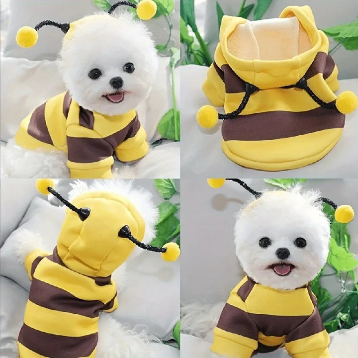 Cute Bee Costume Pet Hoodie & Sweater