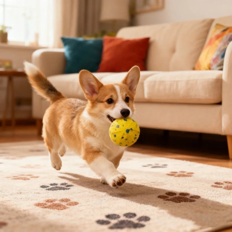 Interactive Automatic Dog Ball – Bouncing & Rolling Toy