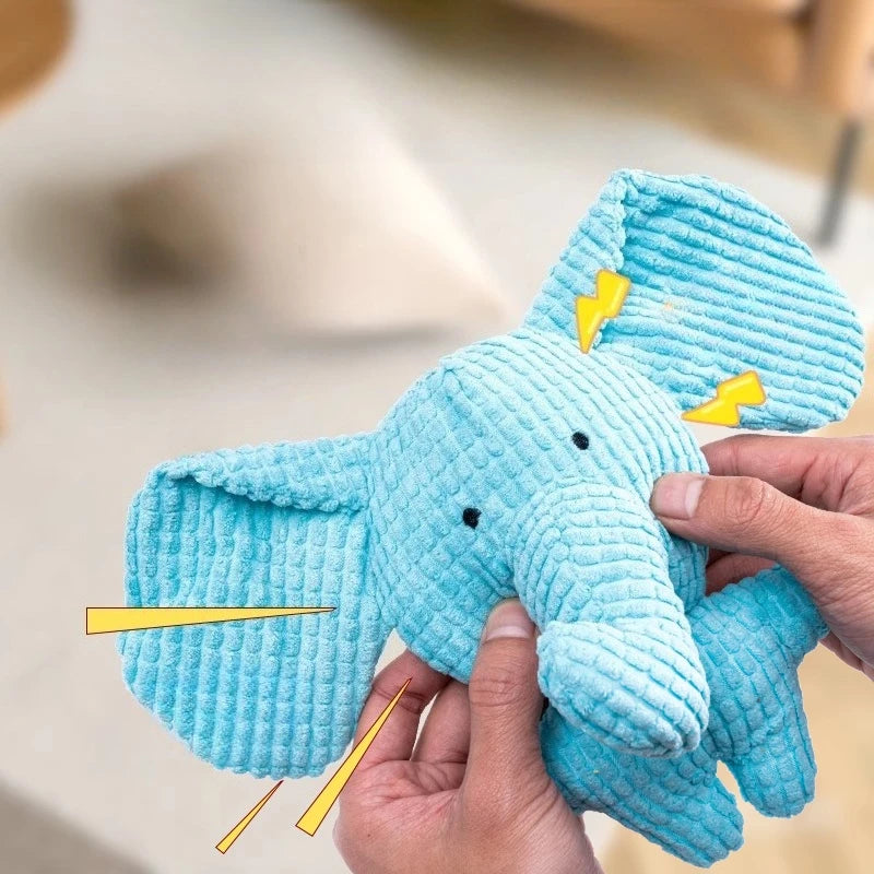 Cute Plush Dog Chew Toy – Puppy Teething & Dental Toy