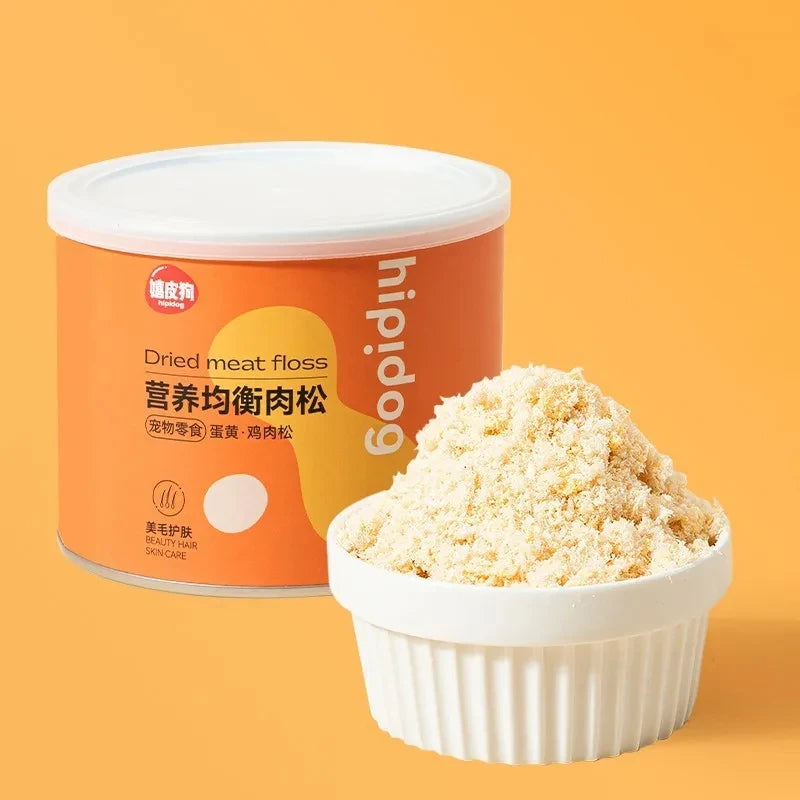 Freeze-Dried Chicken Floss Pet Food Topper