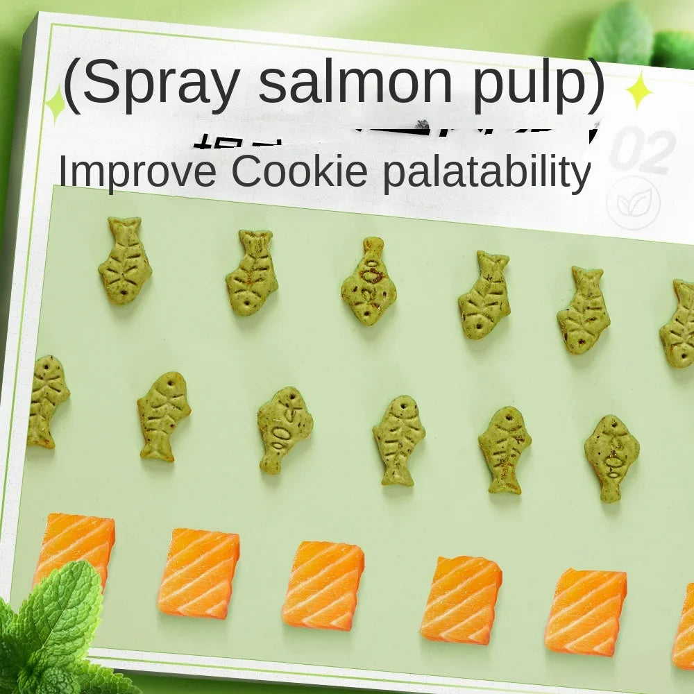 Cat Mint Biscuit Treats – Dental Chew & Reward Snack