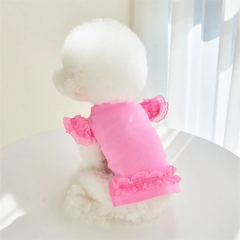 Lace Summer Vest Dress for Dogs and Cats