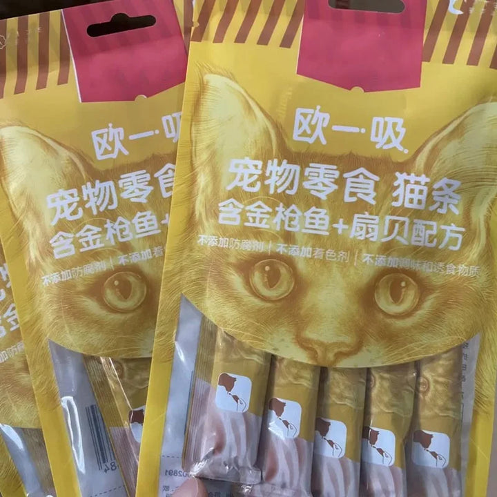Mixed Flavor Liquid Cat Treats 70g