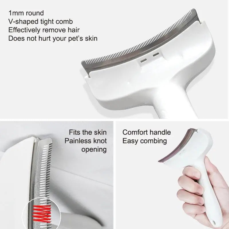 Anti-Slip Pet Detangling Brush