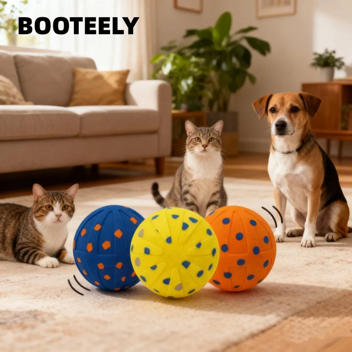 Interactive Automatic Dog Ball – Bouncing & Rolling Toy