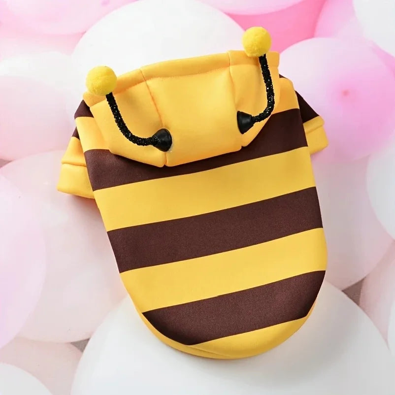 Cute Bee Costume Pet Hoodie & Sweater