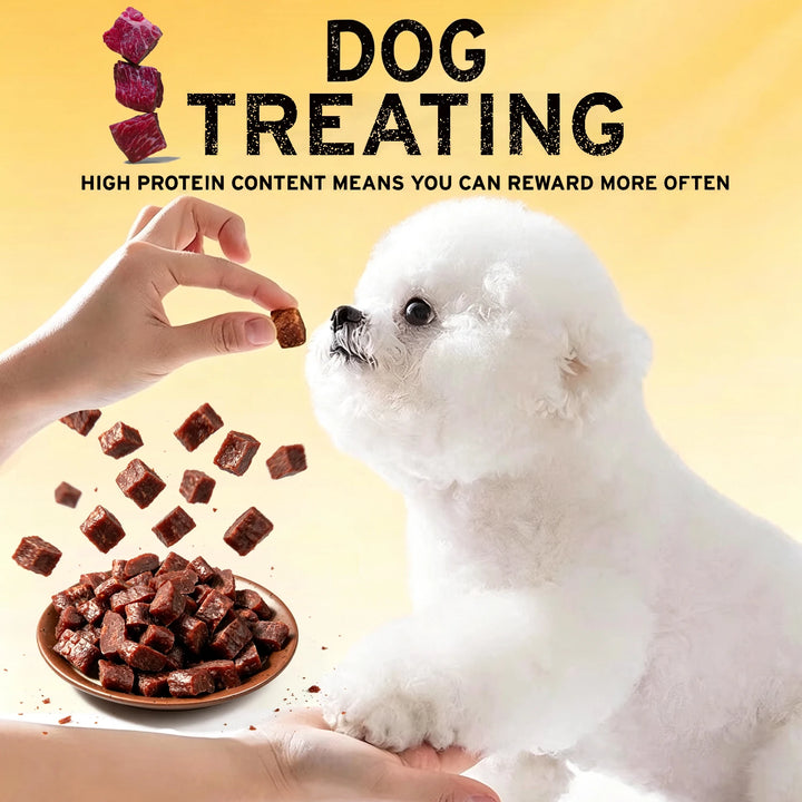 Premium Beef Jerky Treats for Dogs & Cats