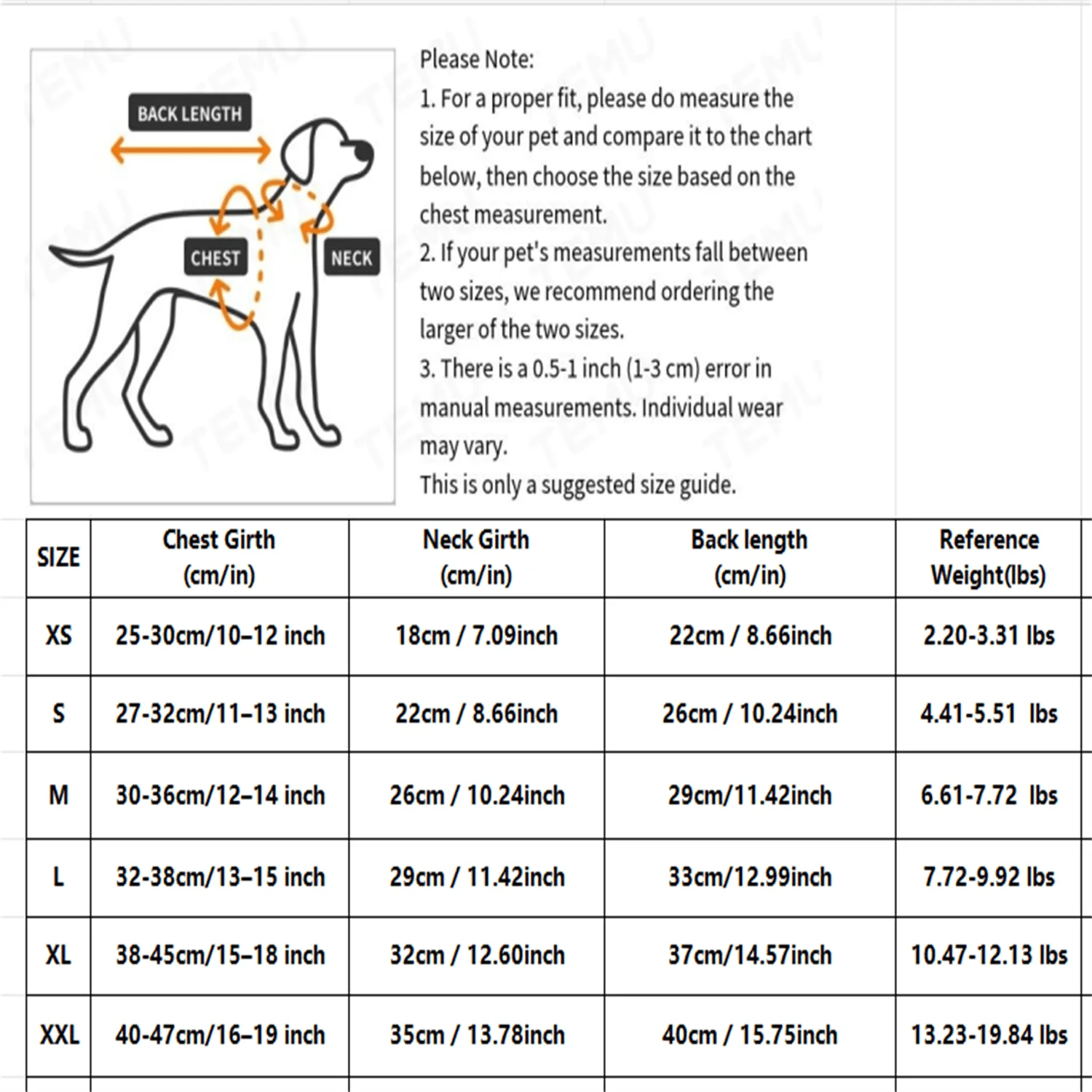 Lightweight Pet T-Shirt for Dogs & Cats