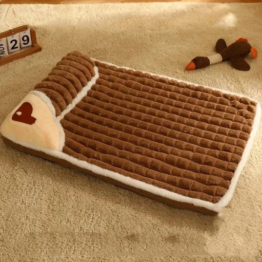 Machine-Washable Orthopedic Memory Foam Pet Bed