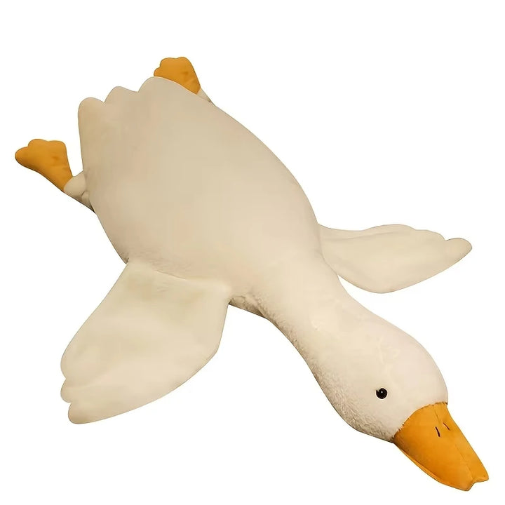 Large Plush Duck Dog Toy – Squeaky Chew & Play Toy