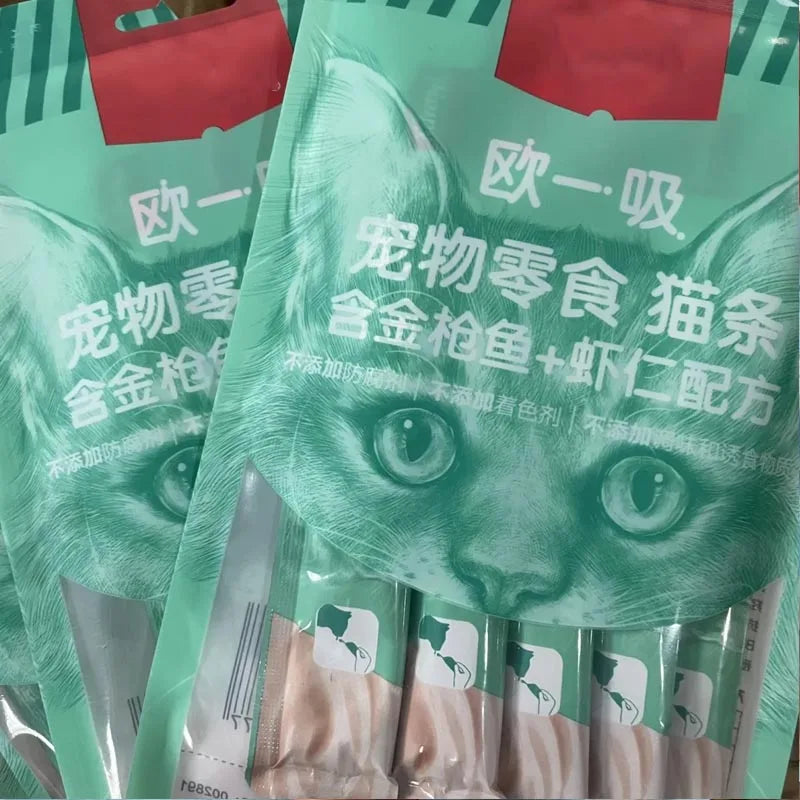 Mixed Flavor Liquid Cat Treats 70g