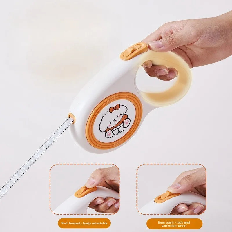 Retractable Dog Leash – 3M/5M Reflective Lead