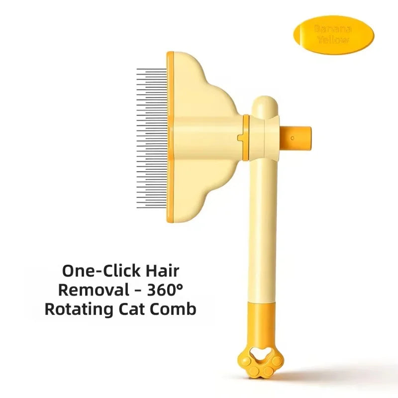Self-Cleaning Dog & Cat Grooming Brush