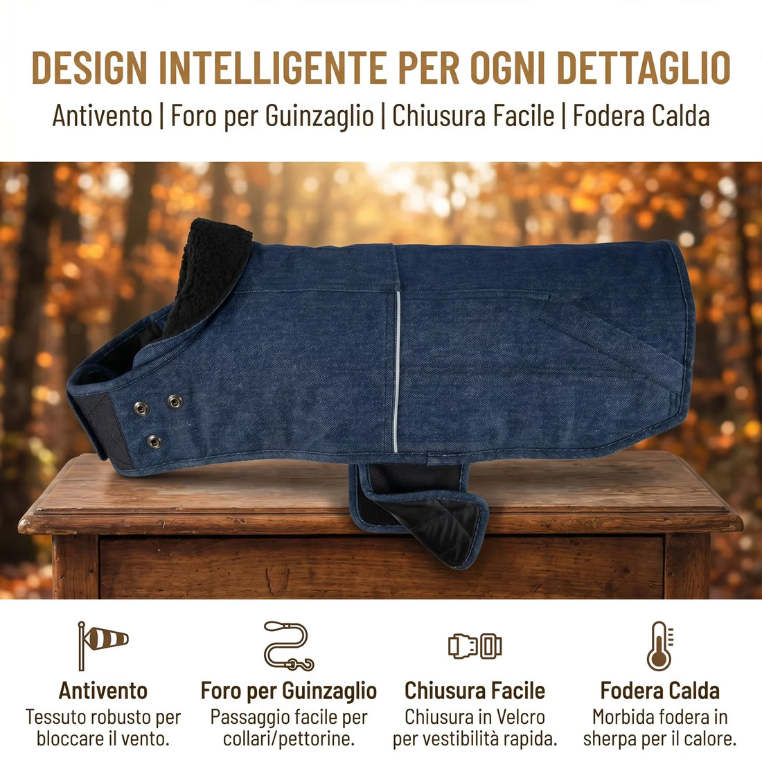 Lightweight Windproof Dog Jacket