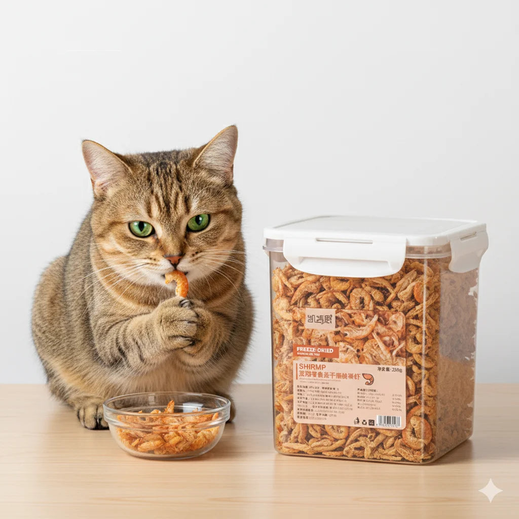 Freeze-Dried Krill Cat Treats – Healthy Dental Snack
