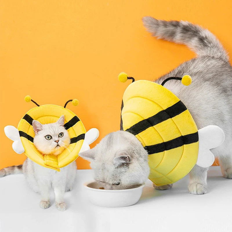 Soft Adjustable Recovery Cone for Dogs & Cats