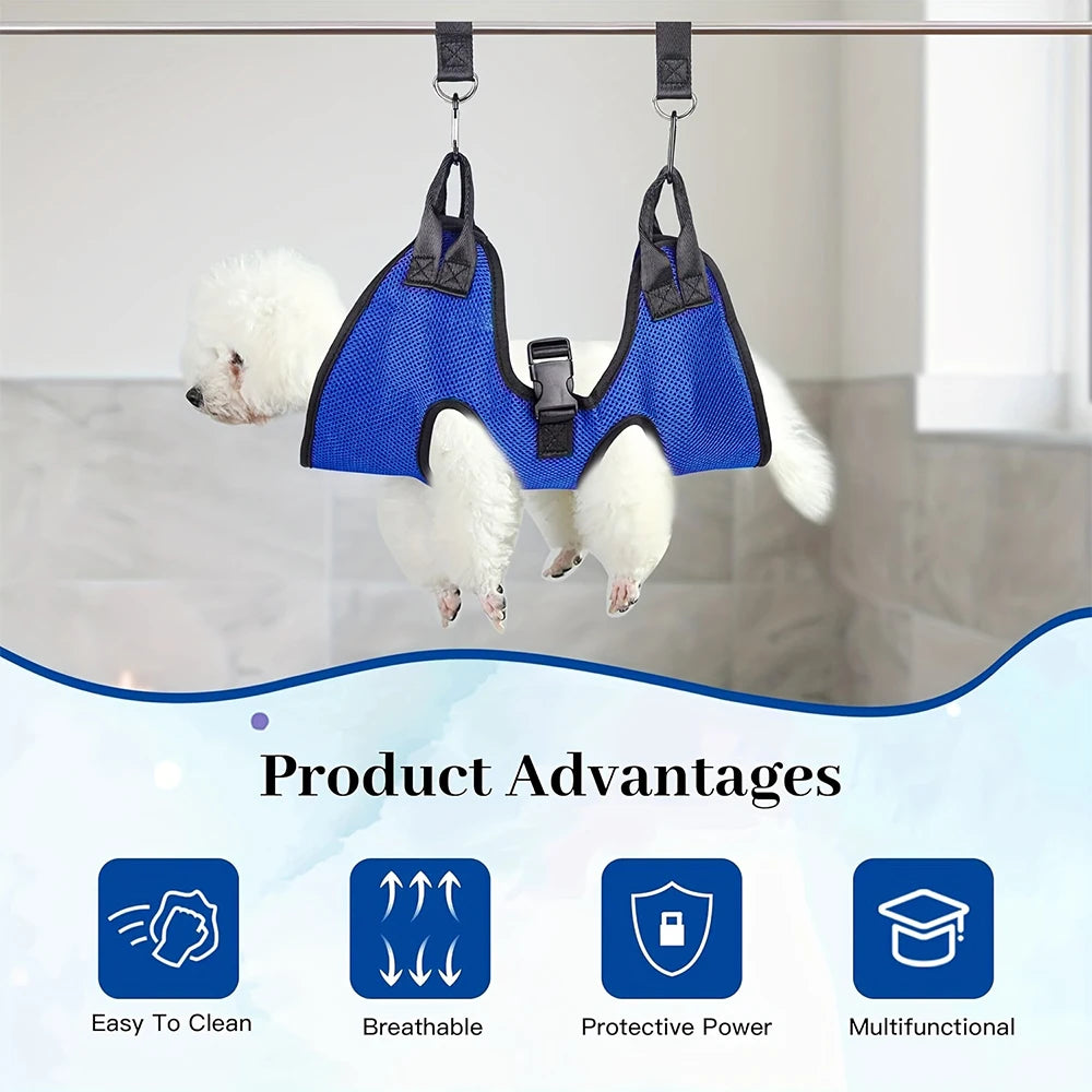 Pet Grooming Hammock for Dogs & Cats