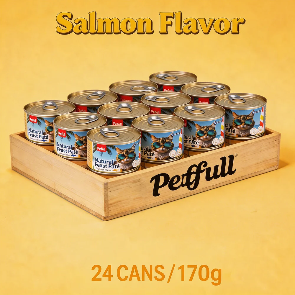 Mixed Flavor Canned Cat Food 170g