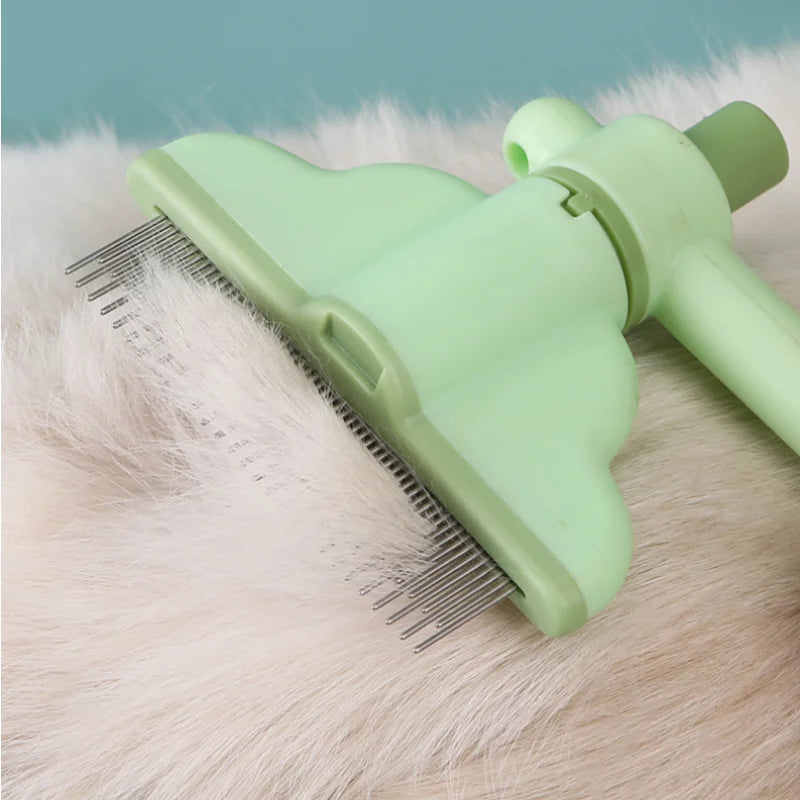 Self-Cleaning Dog & Cat Grooming Brush