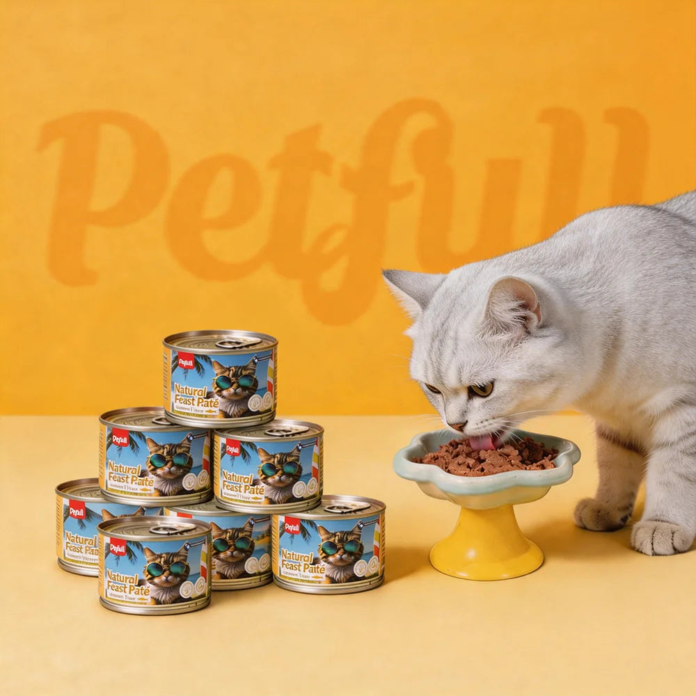 Mixed Flavor Canned Cat Food 170g