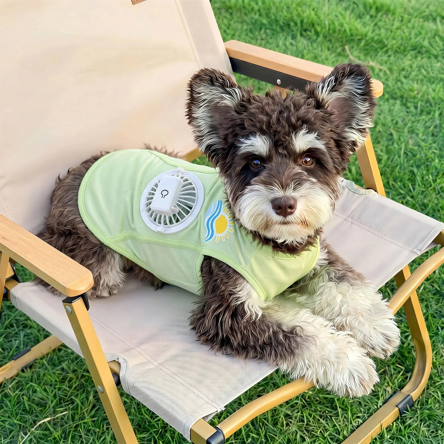 Summer Cooling Dog Vest With Detachable Usb Fan